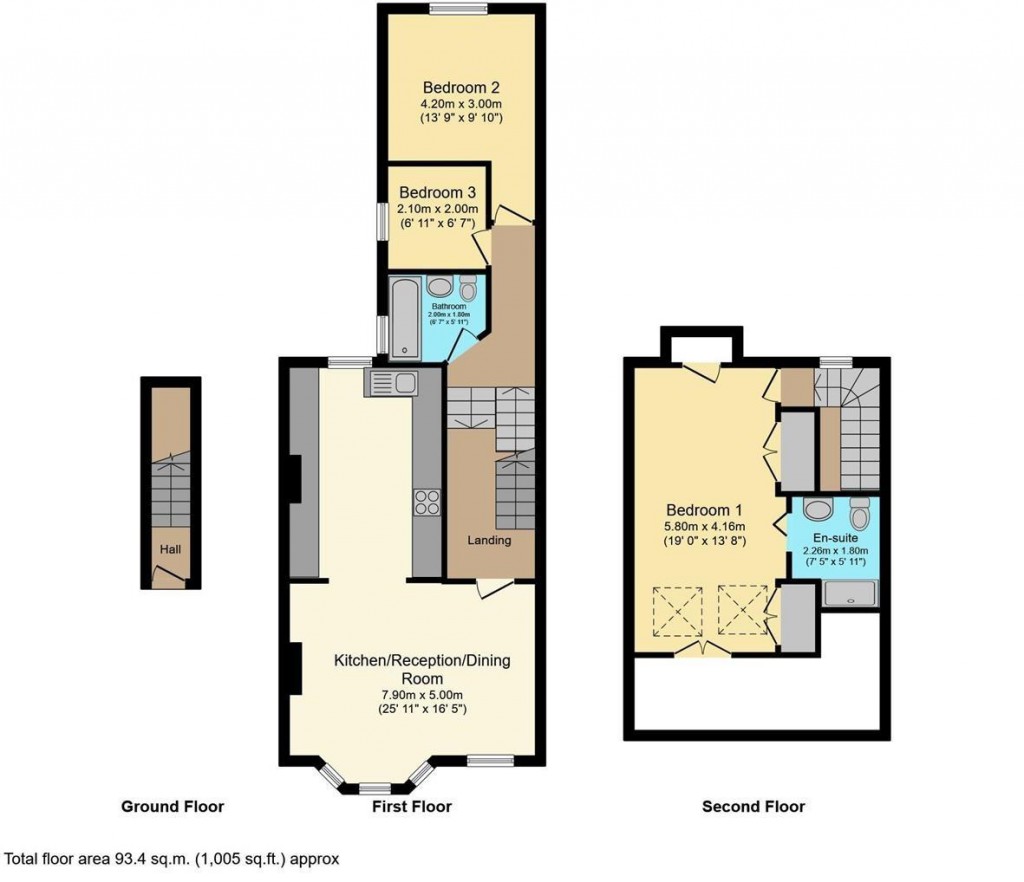 Floorplan for Beresford Road, Harringay, N8