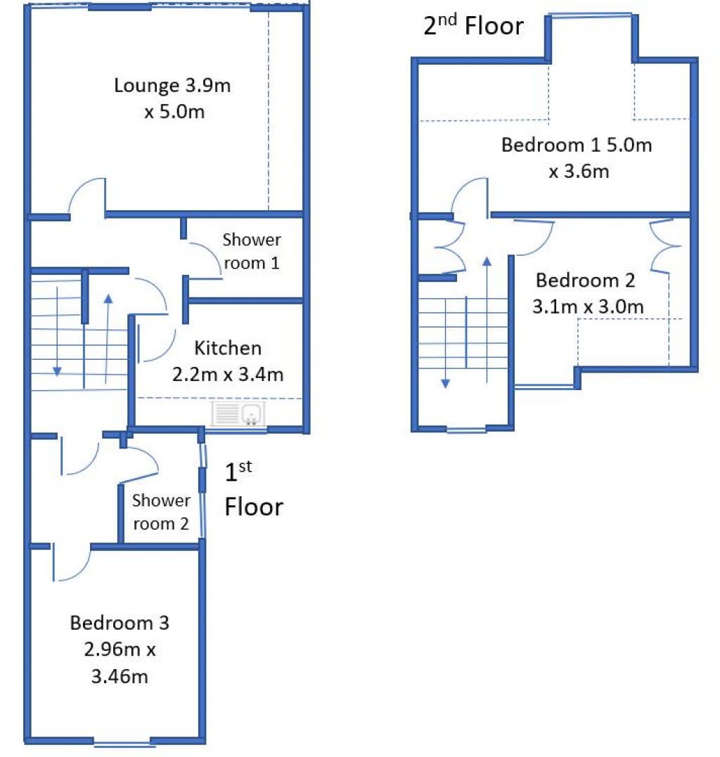 Floorplan for Willoughby Road, Turnpike Lane, N8